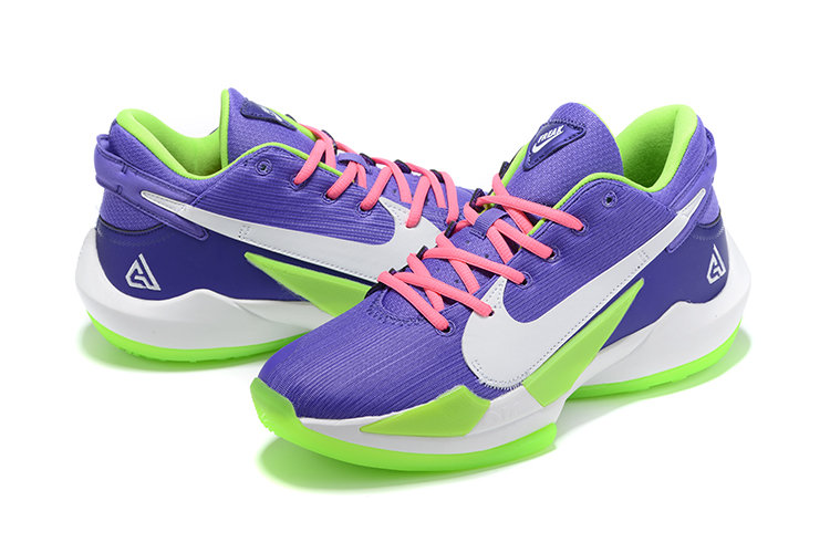 2020 Nike Freak 2 Christmas Purple Green Pink